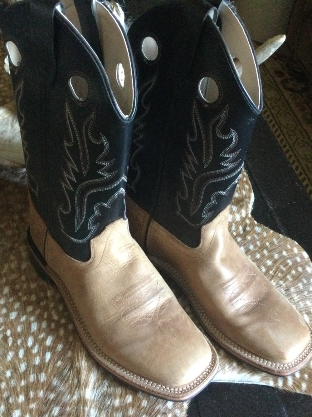 New Old West Cowboy Boots. Big boy size 6.5. Fits womens 8.5